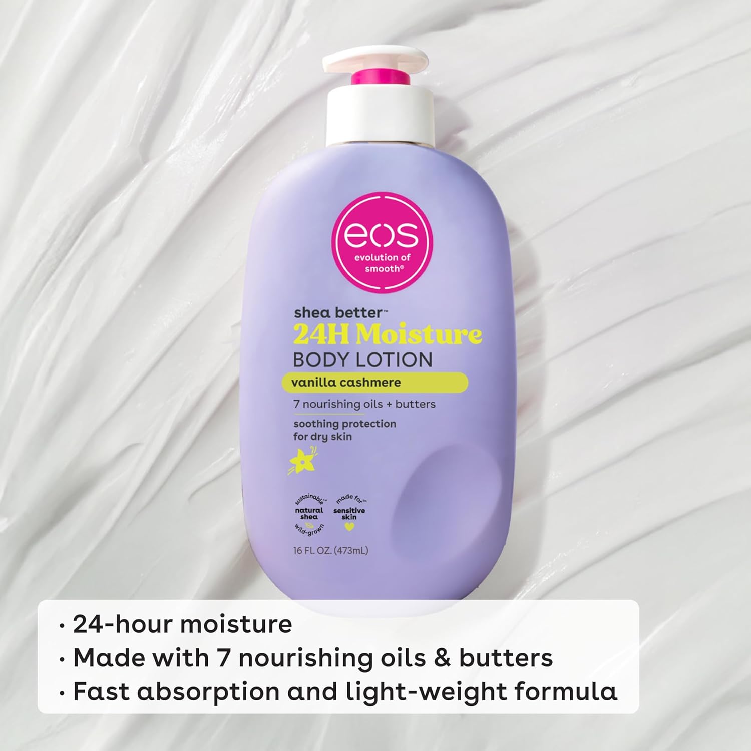 Shea Cashmere Vanilla Daily Lotion