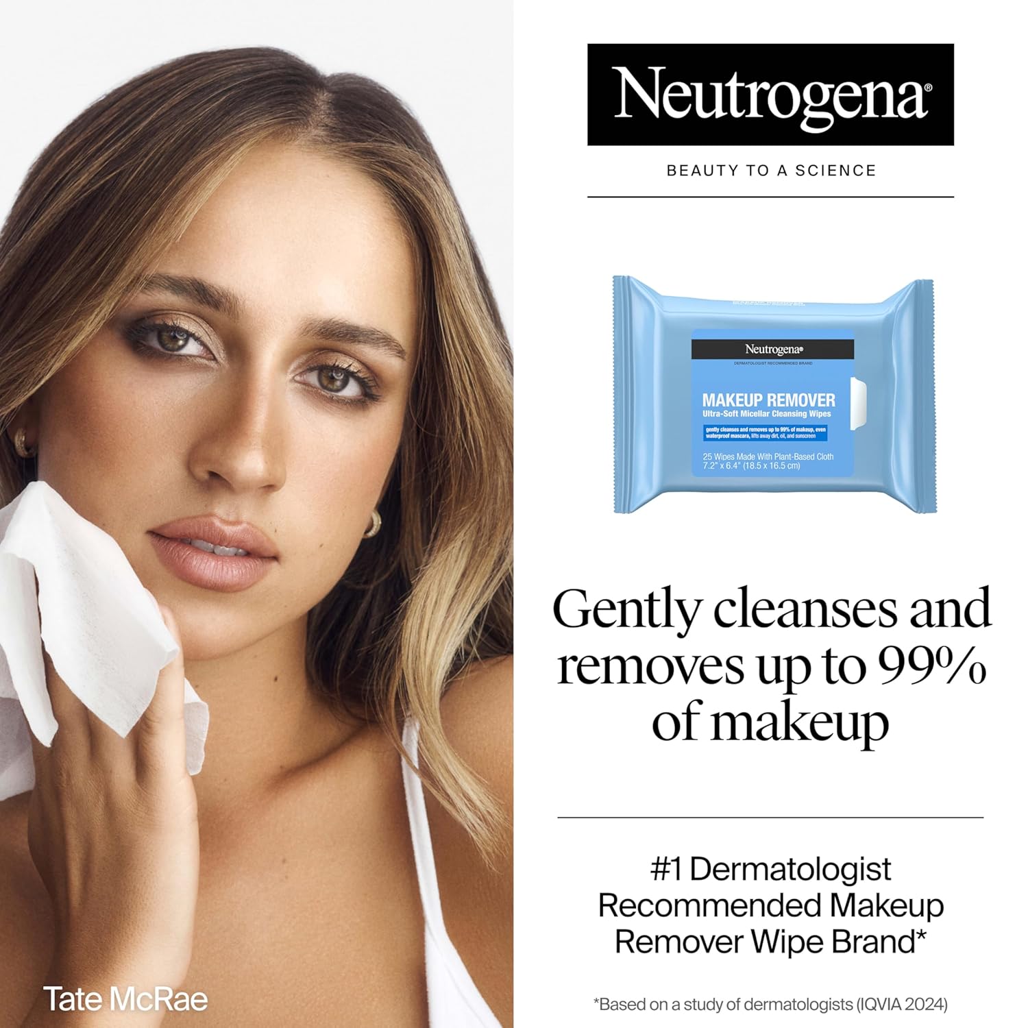 Micellar Makeup Remover Wipes Pack